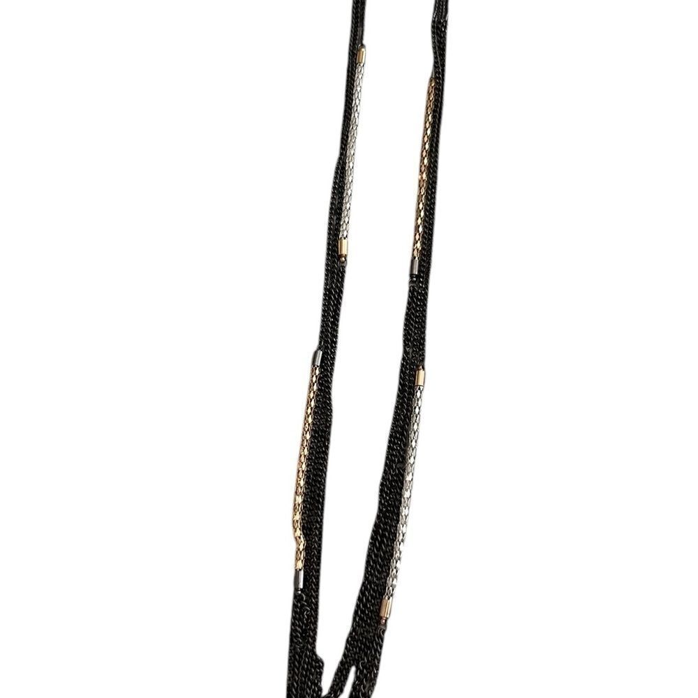 Long Layered Necklace - Picture 2 of 7